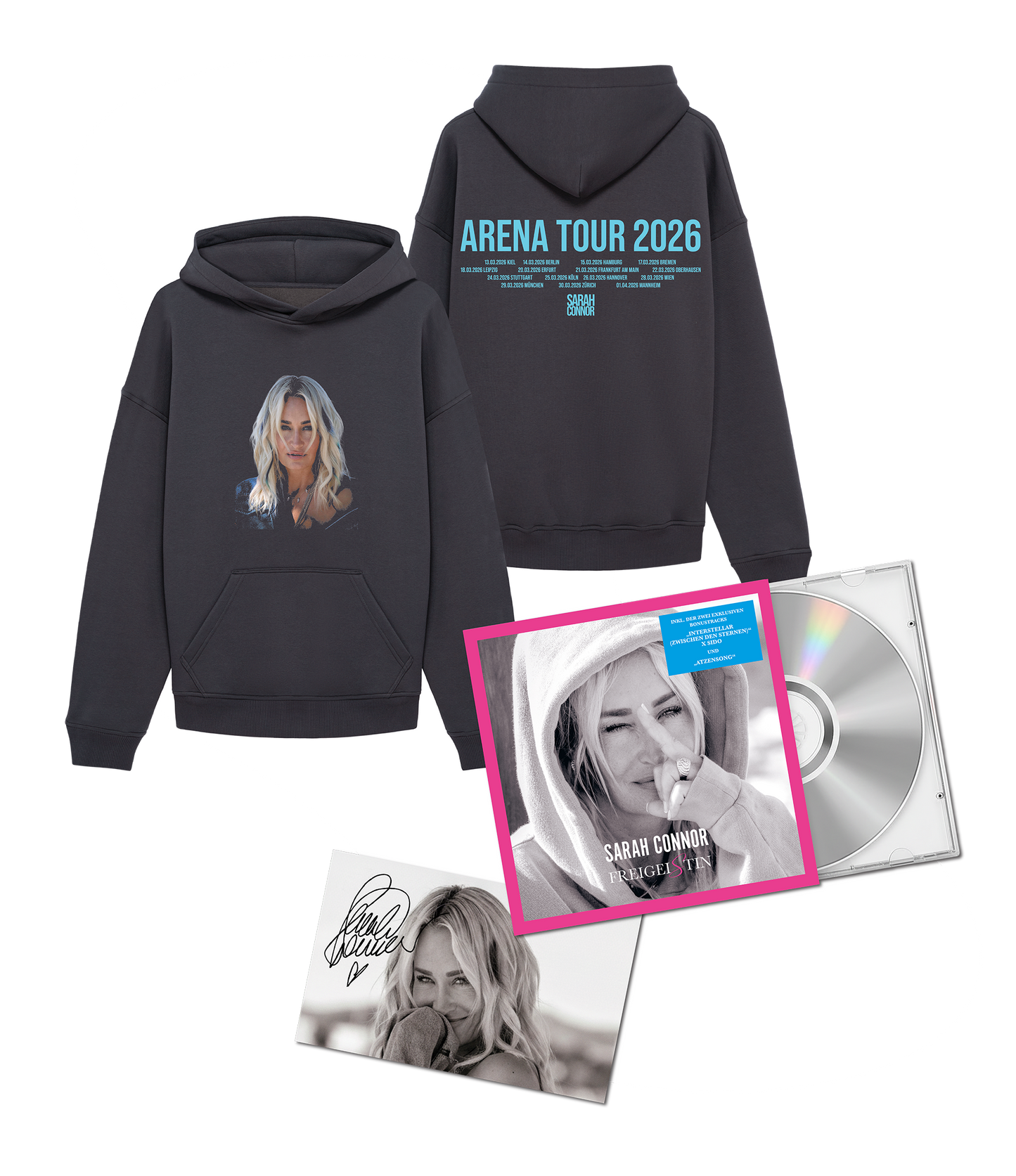 Freigeistin Special Deluxe Edition Bundle und Autogrammkarte & Tourhoodie 26