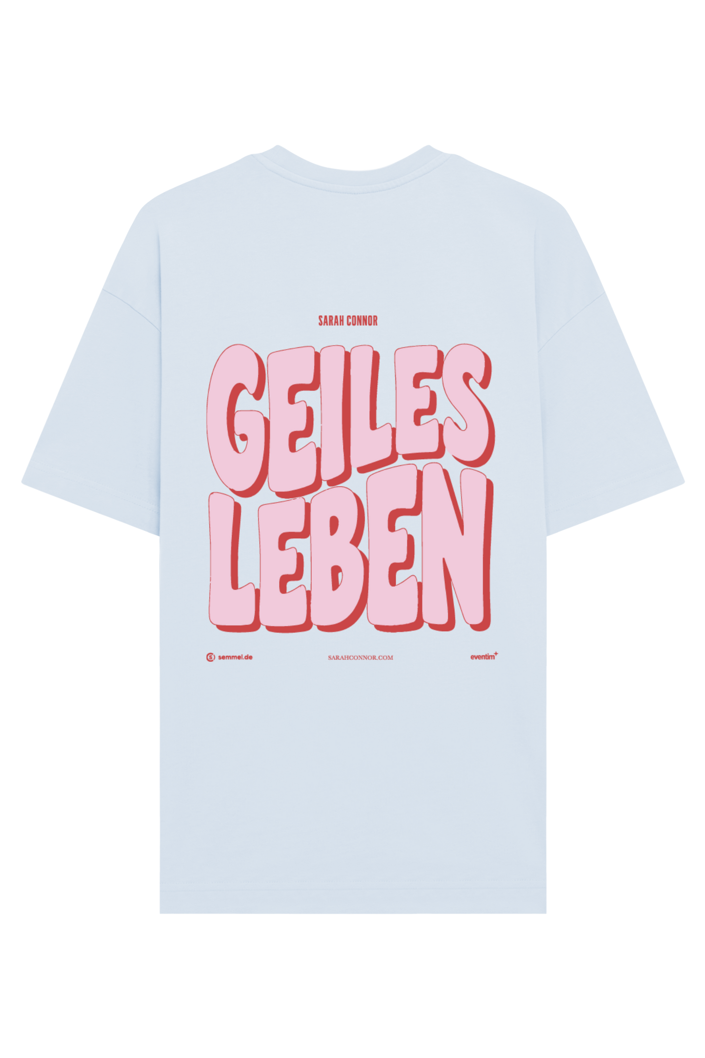 SC Geiles Leben T-Shirt Baby Blue