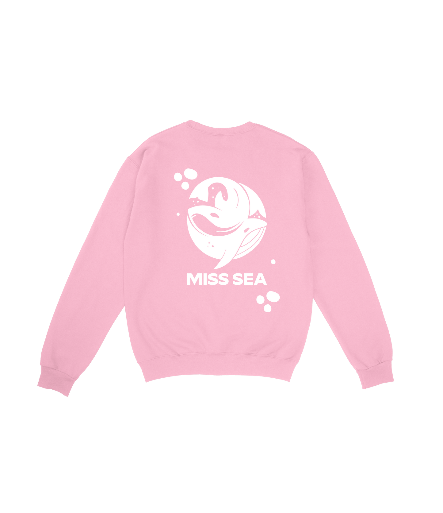Miss Sea Logo Crewneck Pink