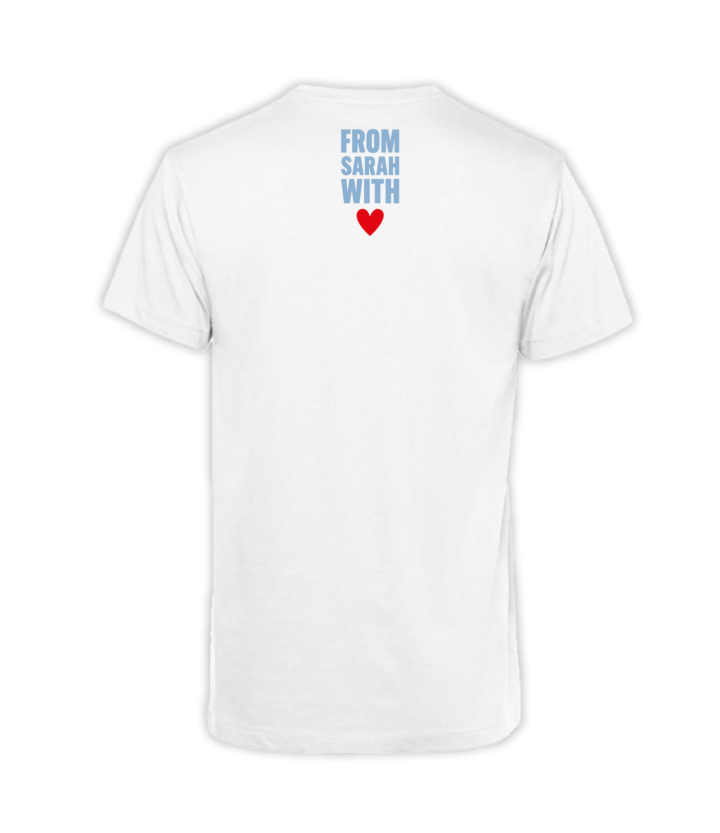 MISS SEA Foundation T-Shirt weiß/hellblau