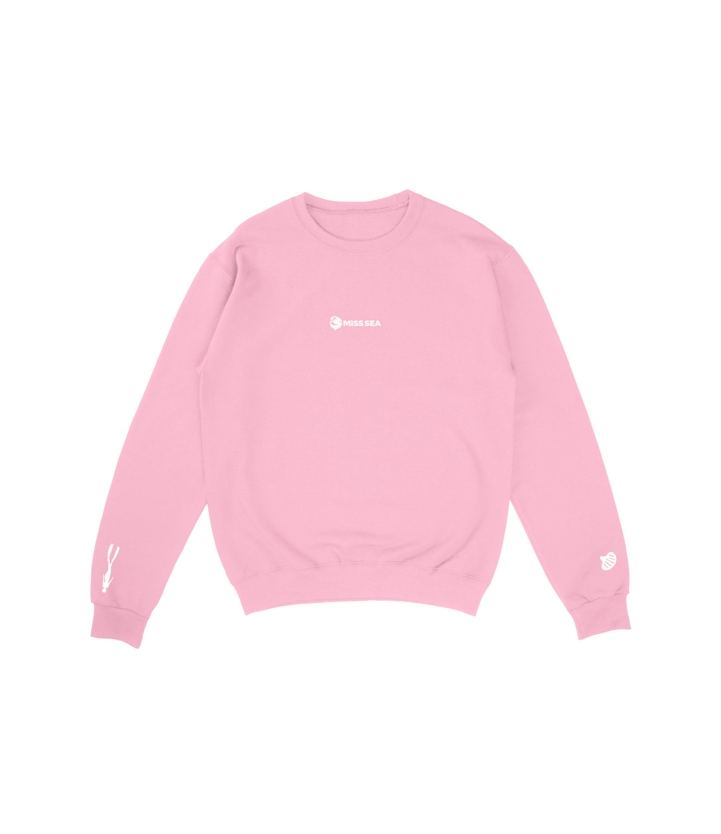 Miss Sea Logo Crewneck Pink