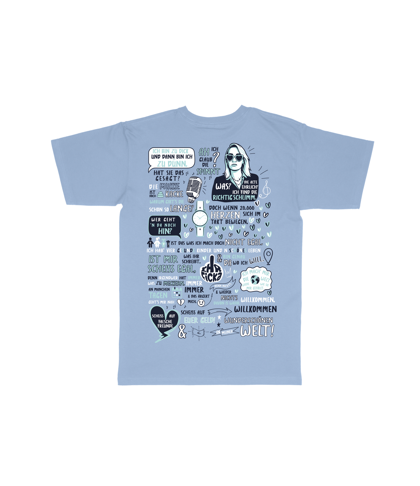 Fan Shirt blue