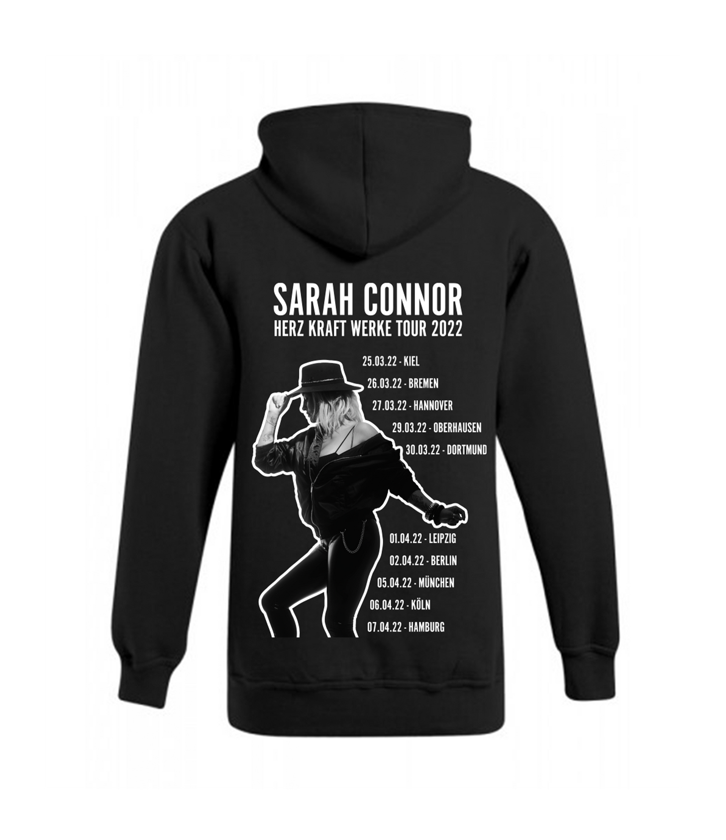 Sarah Connor Hoodie Herz Kraft Werke Tour 2022