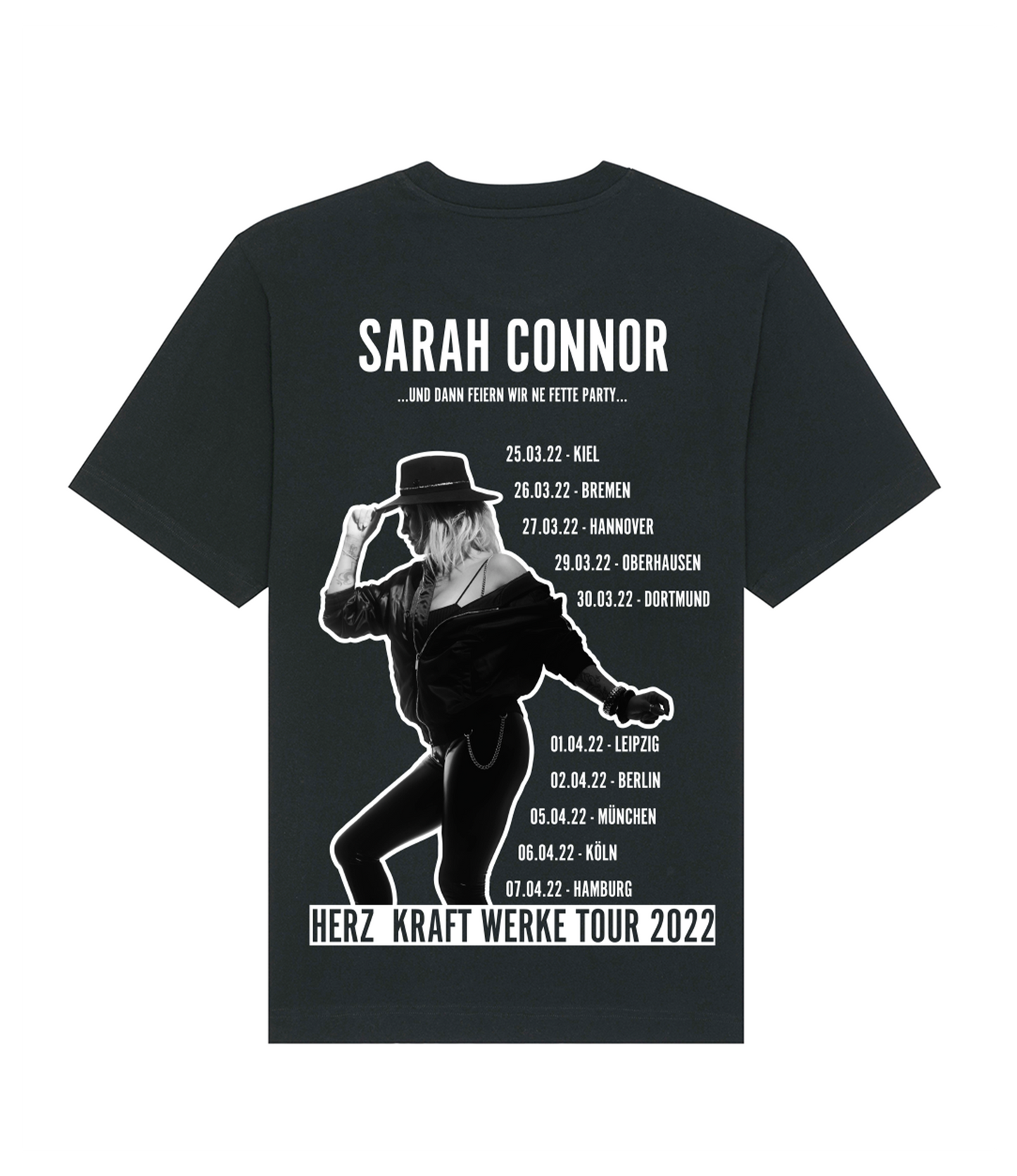 Sarah Connor T-Shirt Herz Kraft Werke Tour 2022
