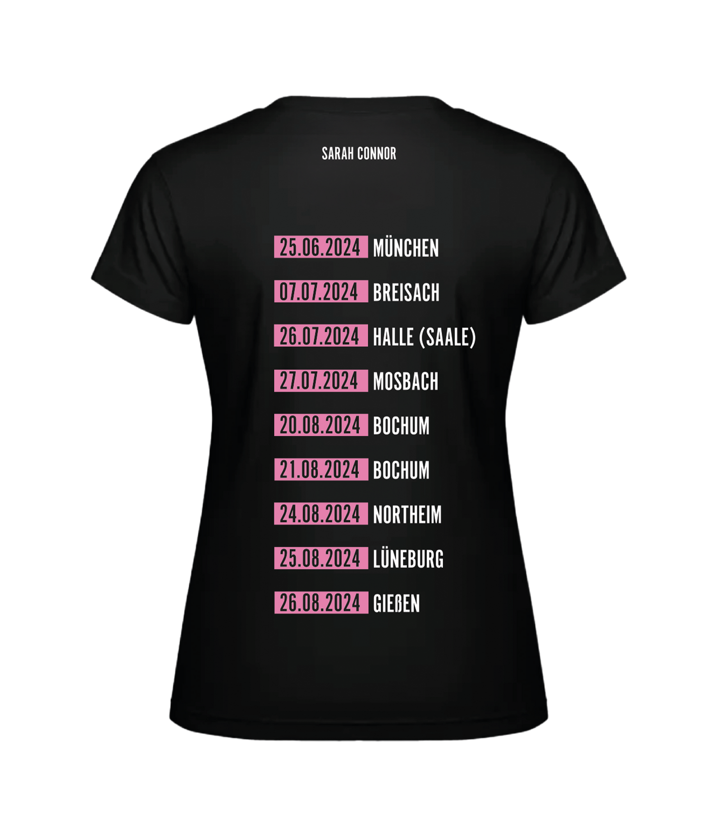 Sarah Connor Tour T-Shirt