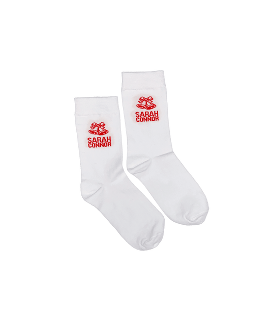 Ring out the Bells Socks White