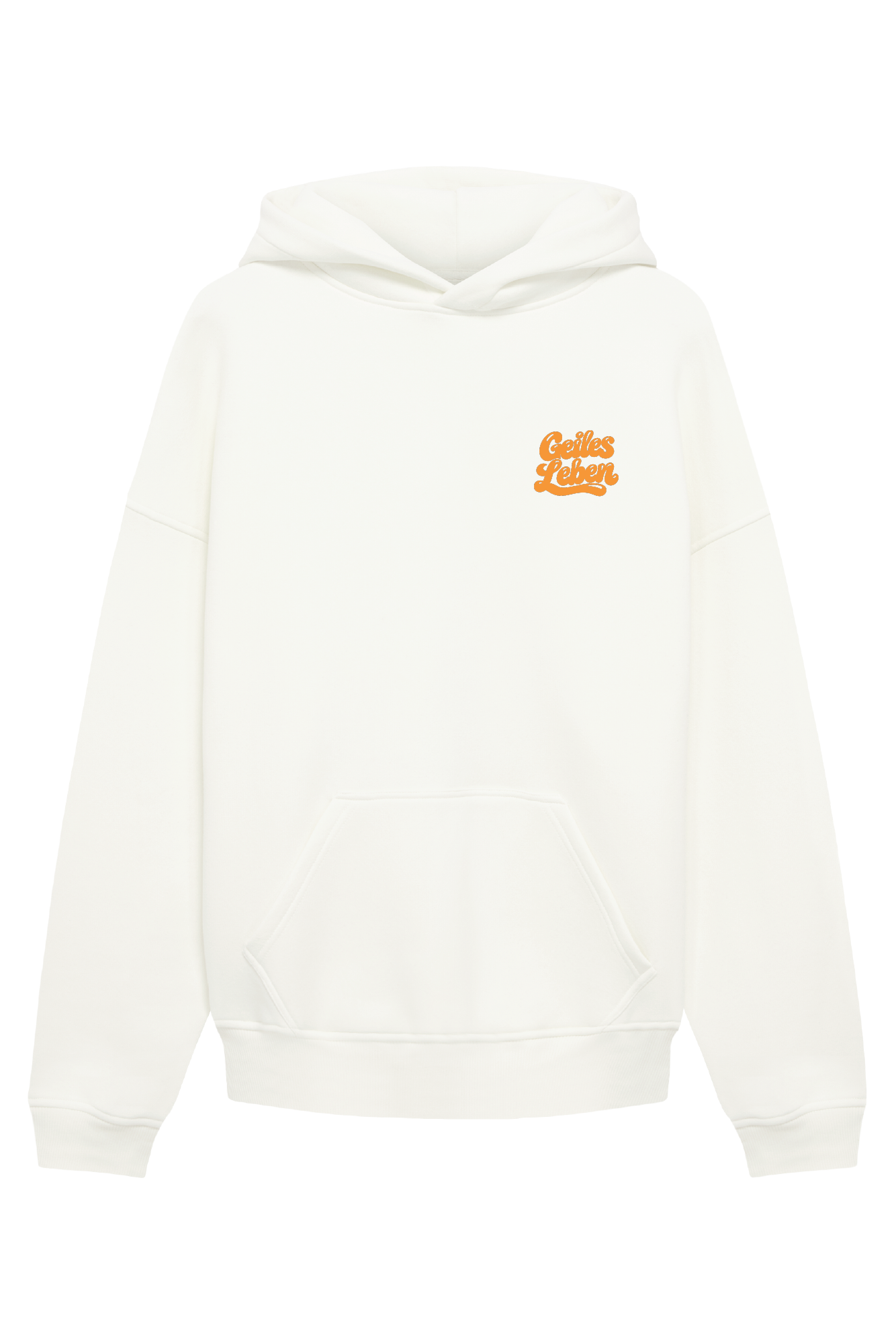 SC Geiles Leben Hoodie Off White
