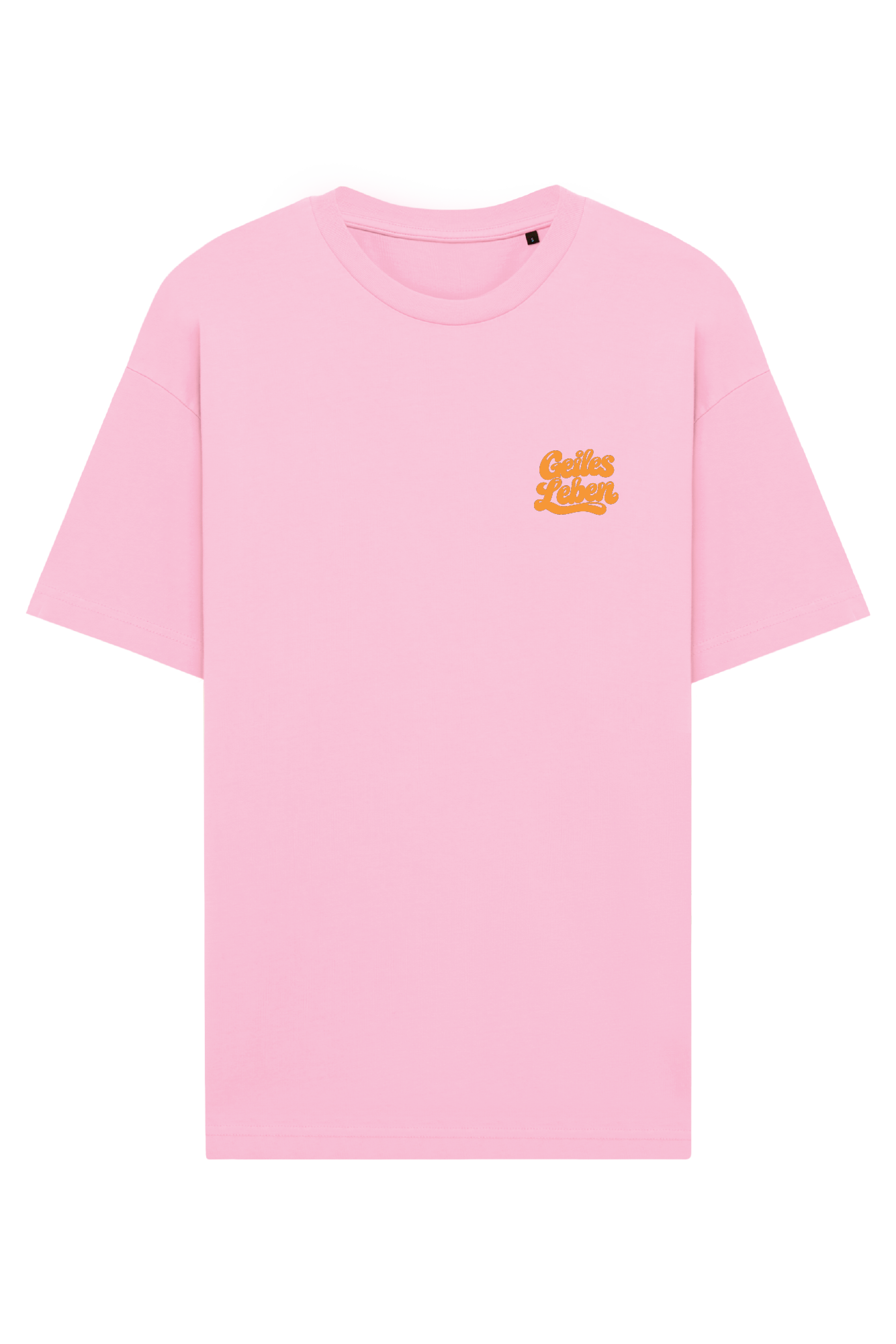 SC Geiles Leben T-Shirt Rose Washed
