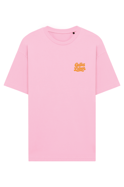 SC Geiles Leben T-Shirt Rose Washed