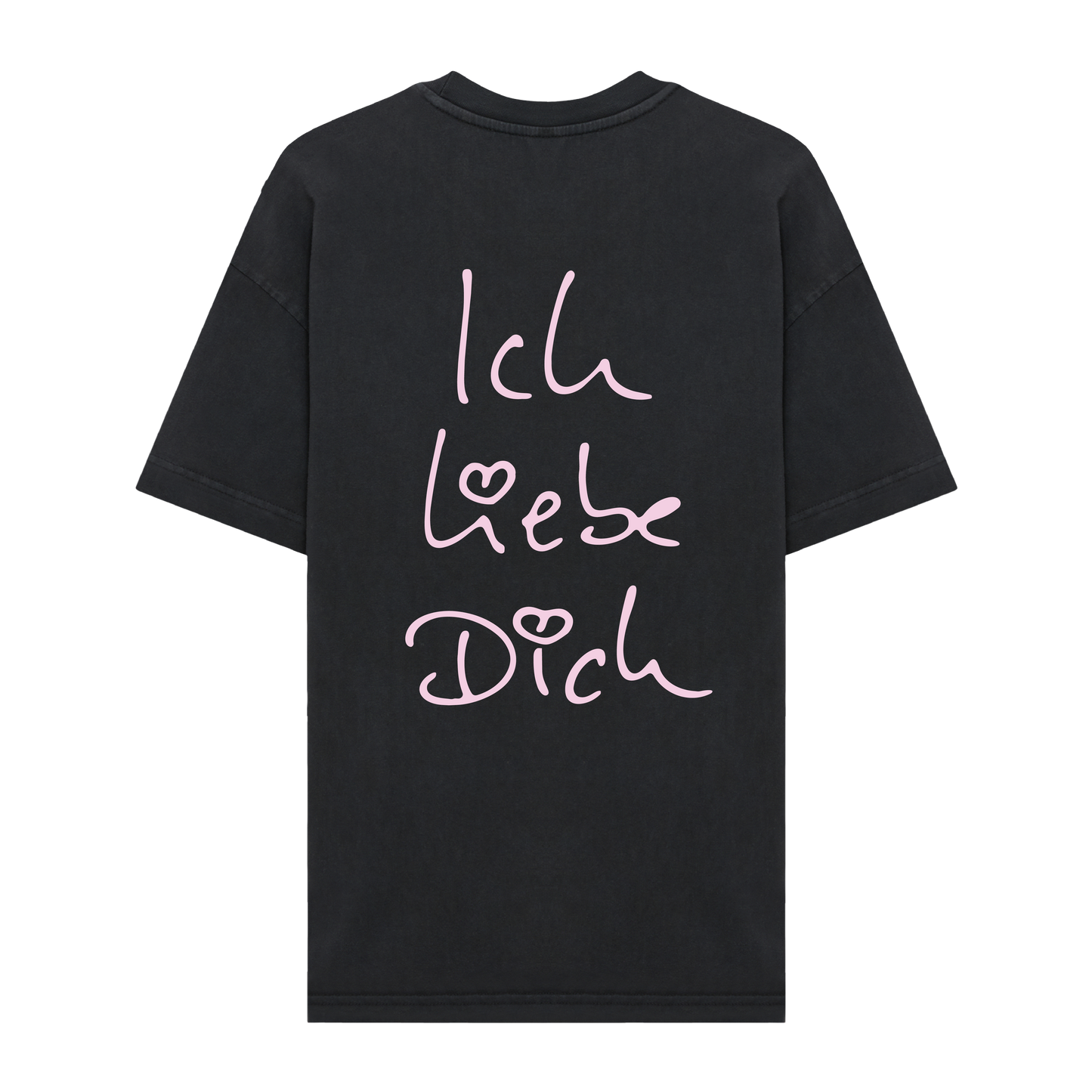 SC Liebe T-Shirt Washed Black