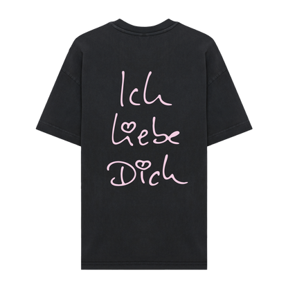 SC Liebe T-Shirt Washed Black
