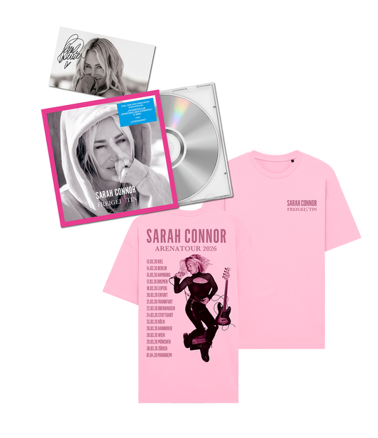 Freigeistin Special Deluxe Edition Bundle mit Autogrammkarte & Tourshirt 26 Rosa