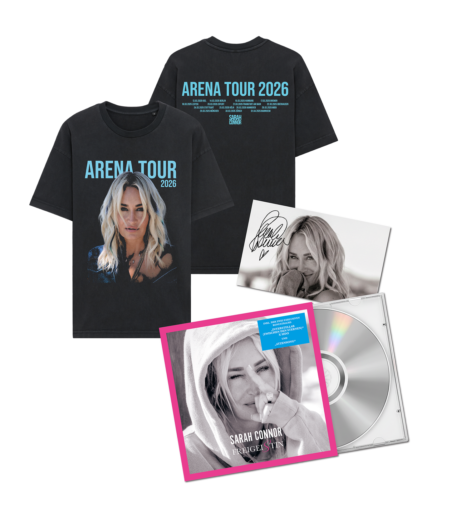 Freigeistin Special Deluxe Edition Bundle mit Autogrammkarte & Tourshirt 26