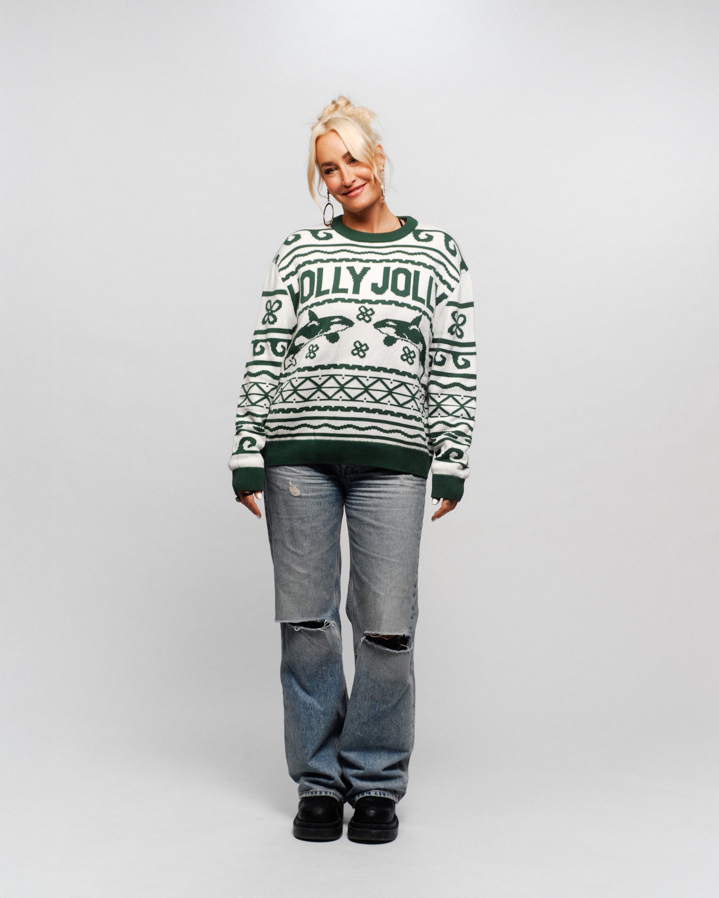 PRE SALE Holly Jolly Strick Sweater