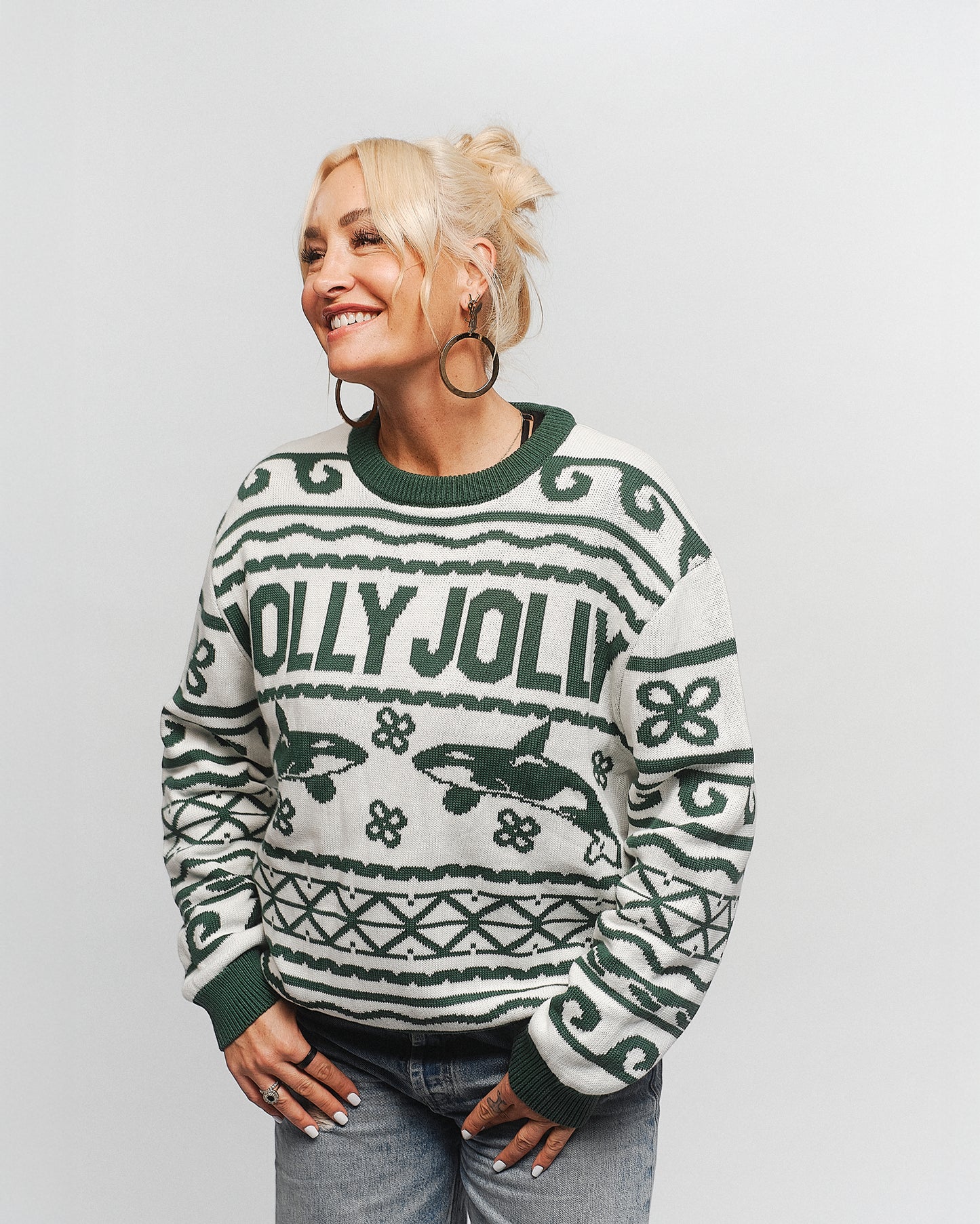 PRE SALE Holly Jolly Strick Sweater