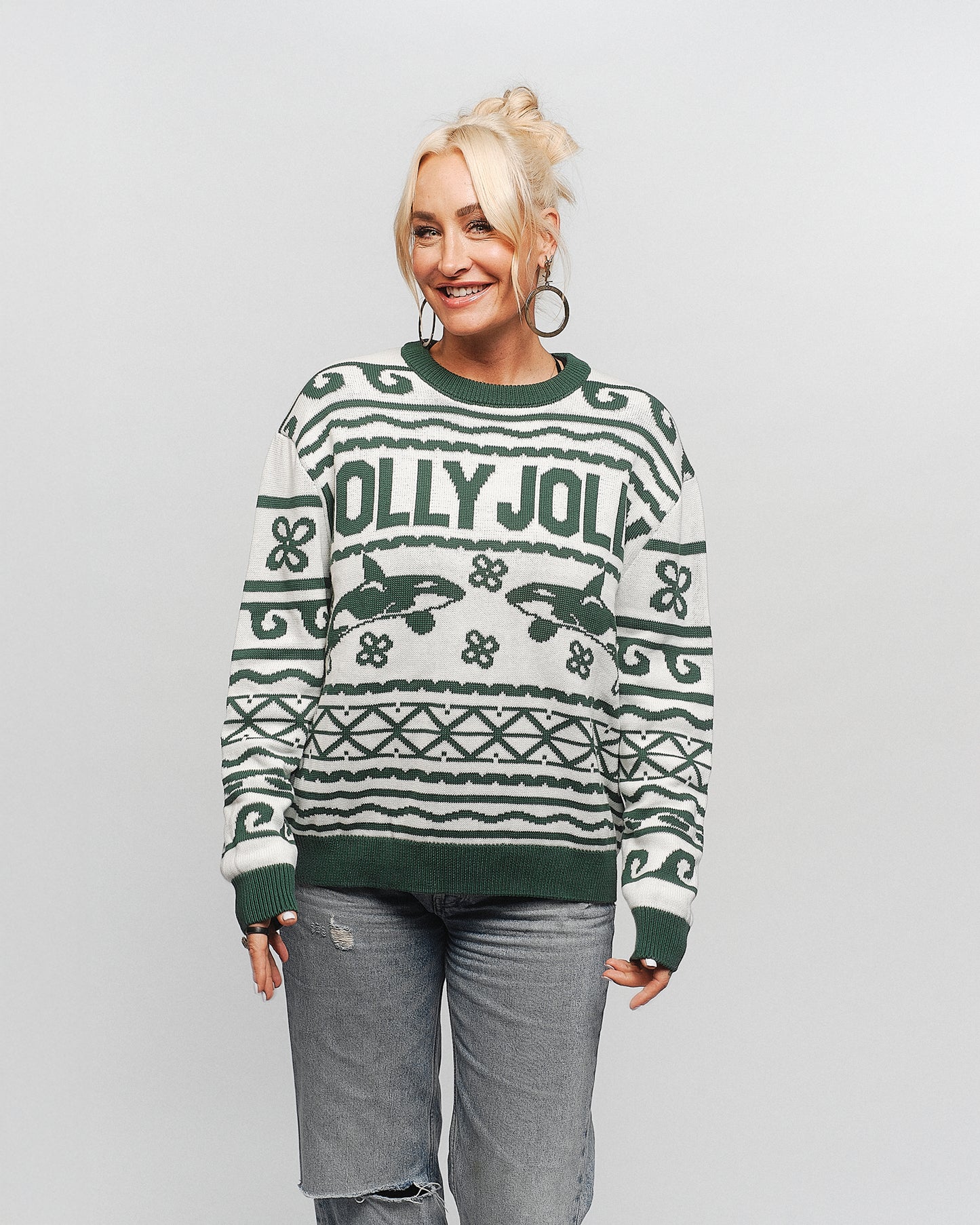 PRE SALE Holly Jolly Strick Sweater