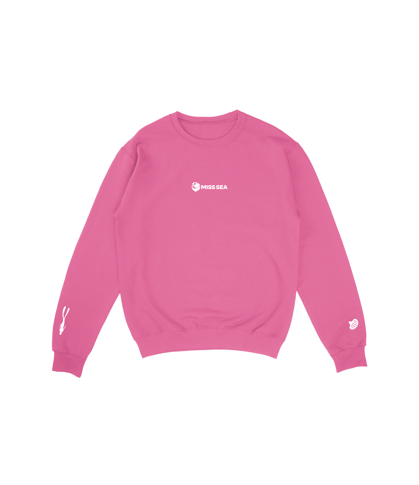 Miss Sea Logo Crewneck Pink