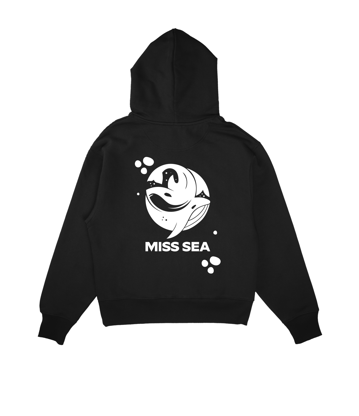 Miss Sea Logo Hoodie Black