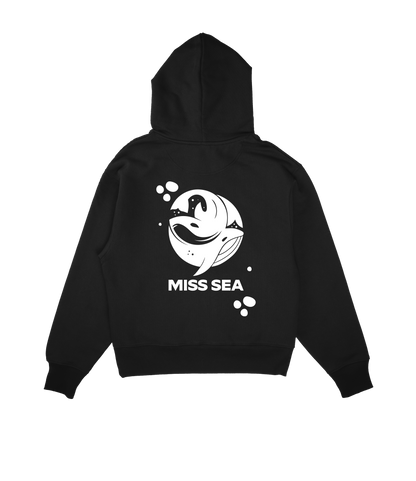 Miss Sea Logo Hoodie Black