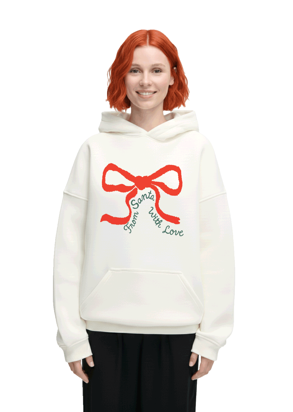 From Santa Hoodie Off White